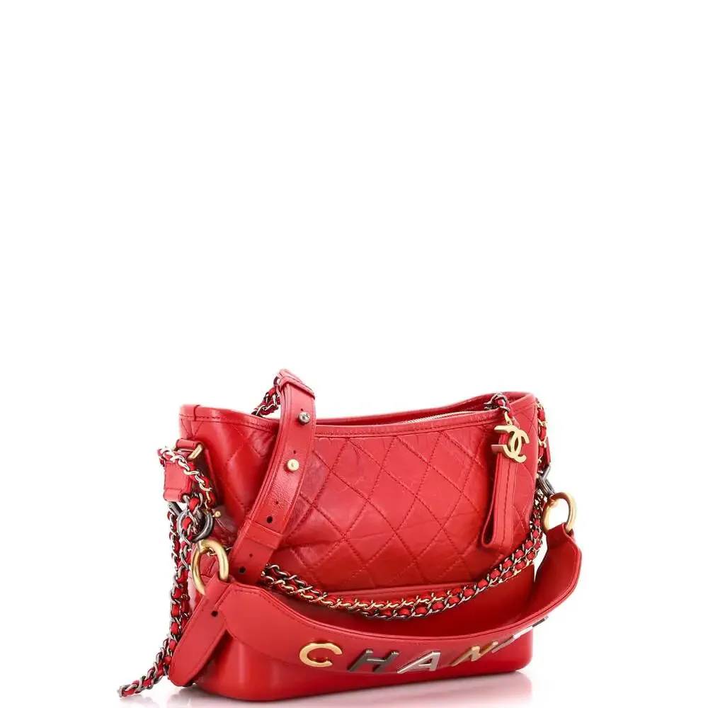 Chanel Gabrielle Hobo With Logo Handle #240058C35B - Picture 2 of 6